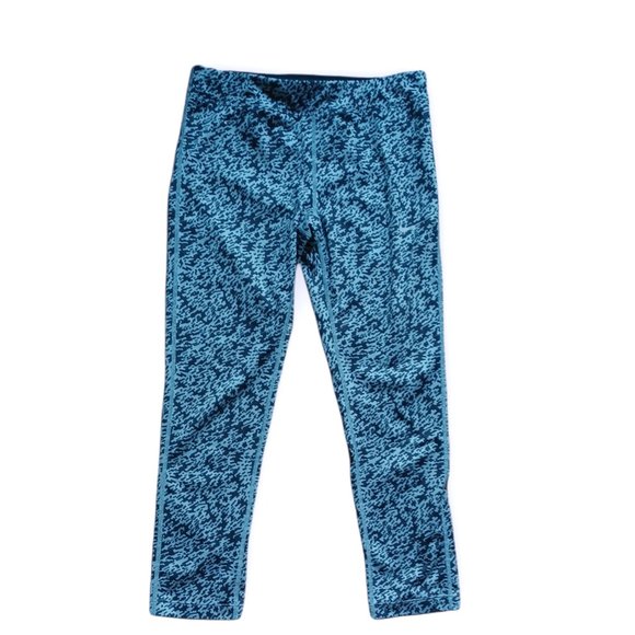 NIKE • Small Jrs Pronto Essential Running Crop Pants Tights dri-fit gray black - Picture 1 of 7
